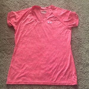 Under Armour - Semi-Fitted, Pink Top